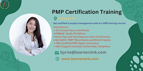 4 Day PMP Classroom Training Course in Madison, WI