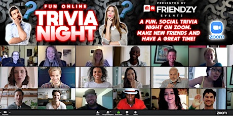 Online Trivia Night - A Fun, Social Trivia Night On Zoom!