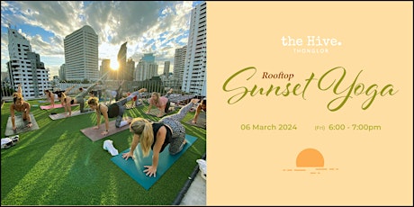 Rooftop Sunset Yoga with Mook primary image