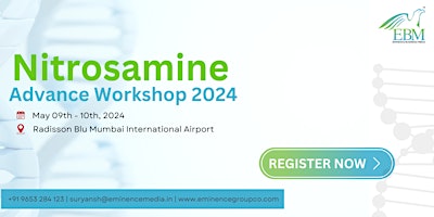 Nitrosamine Advanced Workshop 2024 primary image