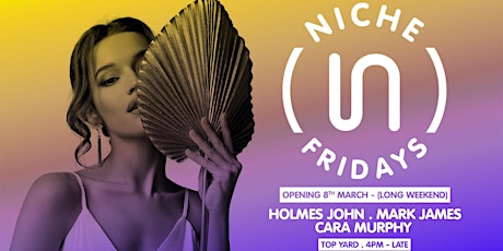 Niche Fridays @ TOP YARD ROOFTOP