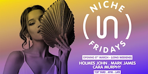 Imagem principal de Niche Fridays @ TOP YARD ROOFTOP