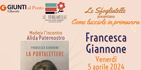 Come lucciole in primavera la scrittrice Francesca Giannone a Cantù  primärbild