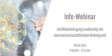 Info-Webinar Leadership Zertifikatslehrgang