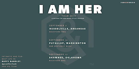 “I AM HER” TOUR 2019 - ARKANSAS // AGNES and DORA primary image