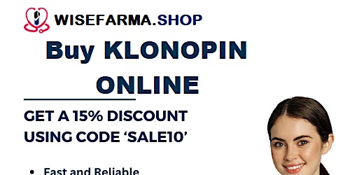 Imagem principal do evento Buy Klonopin 1mg Online Flat 30% Disount