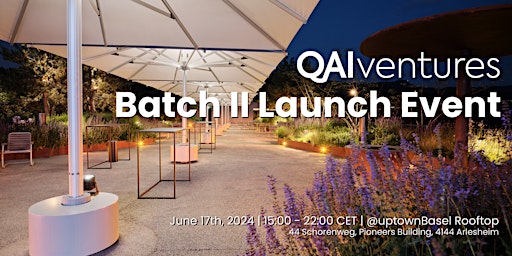Imagem principal do evento QAI Ventures Batch II Launch Celebration