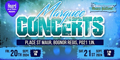 Hauptbild für South Downs Music Festival - Marquee Concerts