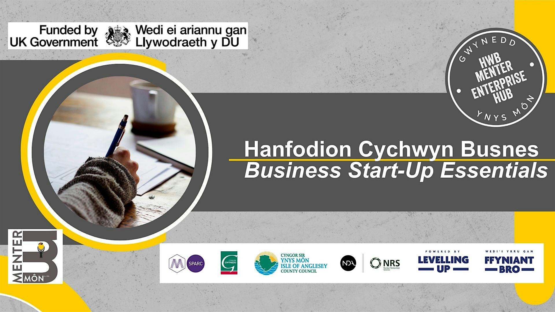 ONLINE - Hanfodion Cychwyn Busnes // Business Start-Up Essentials