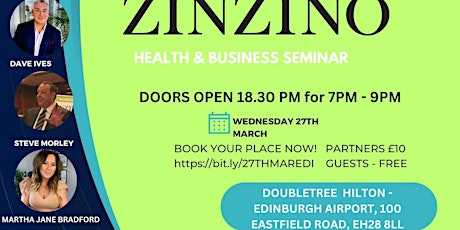 Zinzino Health & Business Seminar  primärbild