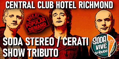 Imagem principal do evento "GRACIAS TOTALES GIRA 2024" - El tributo de SODA VIVE  a Soda y Cerati