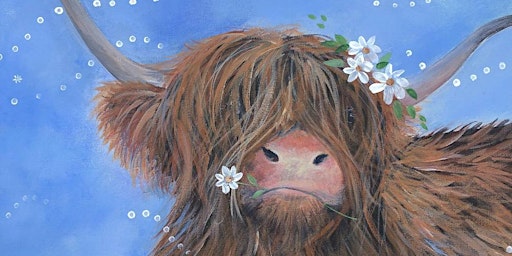 Immagine principale di Highland Cow Painting Workshop 