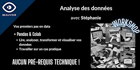 Image principale de Vos premiers pas en data :  analyse des données