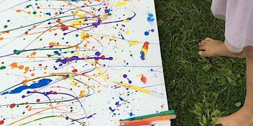 Imagem principal do evento Crafty Kids - Splash Painting Morning!