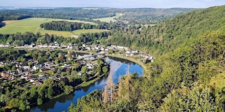 Primaire afbeelding van Up and down the hills around Dinant along GR126 (500m climb, 21km distance)