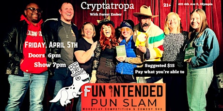 Fun Intended Pun Slam - wordplay competition and comedy show!