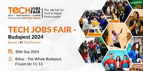 Image principale de Tech Jobs Fair - Budapest 2024