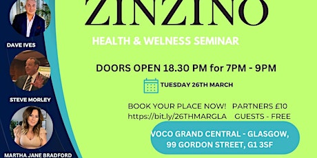 Zinzino Health & Wellness Seminar  primärbild