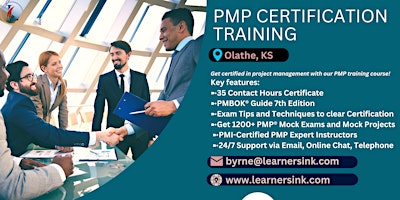 4 Day PMP Classroom Training Course in Olathe, KS primary image