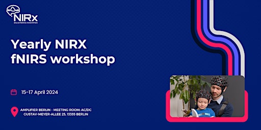 Hauptbild für Yearly NIRx fNIRS Workshop 2024