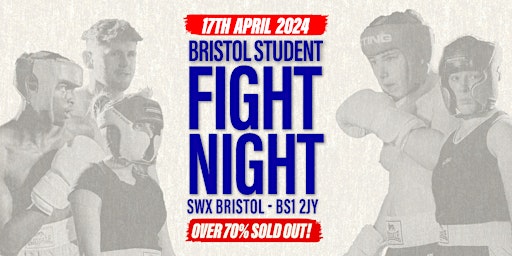 Imagen principal de Bristol Student Fight Night - UWE/UOB (70% SOLD OUT)