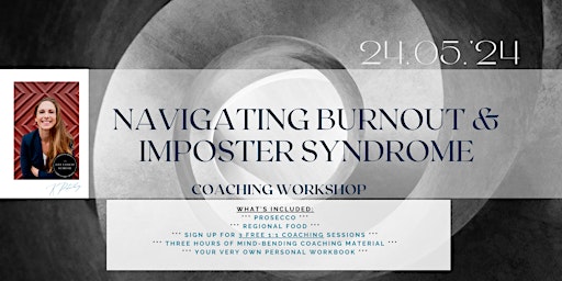 Hauptbild für Navigating Burnout & Imposter Syndrome