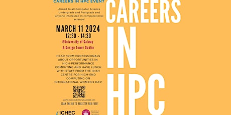 Careers in HPC (Galway) primary image