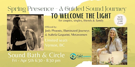 Primaire afbeelding van Spring Presence  - A Guided Sound Journey To Welcome The Light