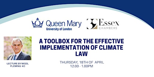 A Toolbox for the Effective Implementation of Climate Law primary image