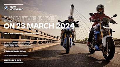 BMW Motorrad Retailer Roadshow 2024 Vertu Exeter primary image