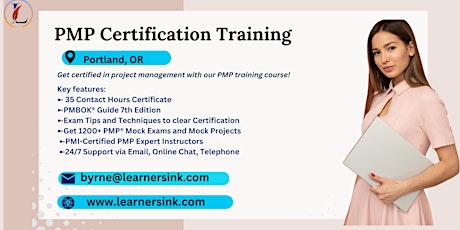 4 Day PMP Classroom Training Course in Portland, OR
