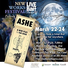 Imagen principal de "Ashe" - world premiere of a play by Sue Rose