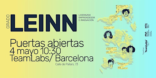 GRADO OFICIAL LEINN/ PUERTAS ABIERTAS BARCELONA [4 MAY | 10:30]  primärbild