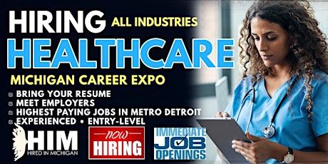 Michigan Nursing and Rehabilitation Job Fair 2024 primary image