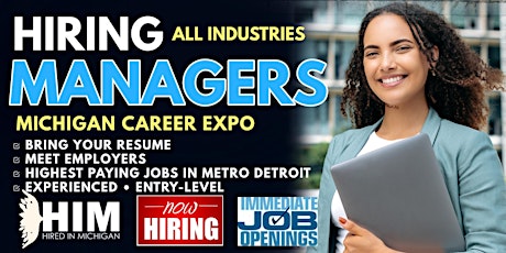 Michigan Management Job Fair 2024 primary image