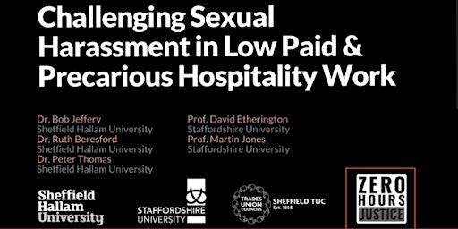 Image principale de Challenging Sexual Harassment in Hospitality Work