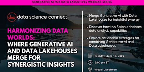 Where Generative AI and Data Lakehouses Merge for Synergistic Insights