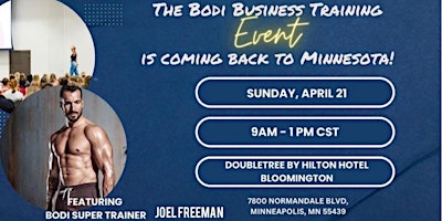 Primaire afbeelding van BODi Business Training Event featuring Joel Freeman
