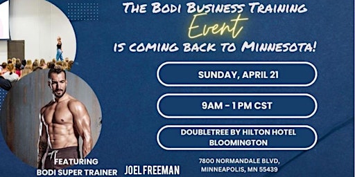 Imagem principal do evento BODi Business Training Event featuring Joel Freeman