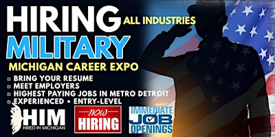 Imagem principal de Michigan Military Job Fair 2024