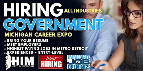 Michigan Government Job Fair 2024