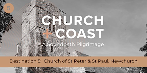 Imagem principal do evento Church & Coast: Sound Meditation at Church of St Peter & St Paul