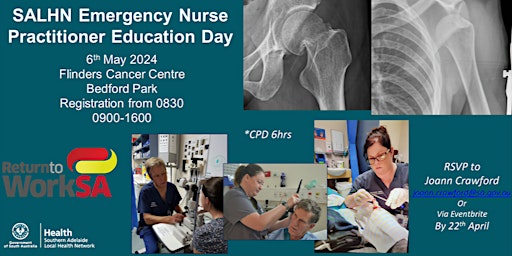 Imagen principal de SALHN Emergency Nurse Practitioner Education Day