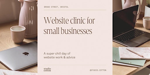 Website Help Clinic with Studio Cotton primary image