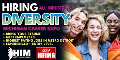 Primaire afbeelding van Michigan Diversity and Inclusion Job Fair 2024