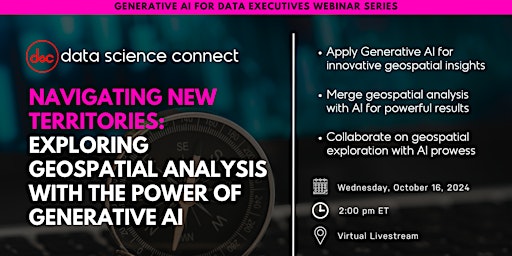 Exploring Geospatial Analysis with the Power of Generative AI primary image