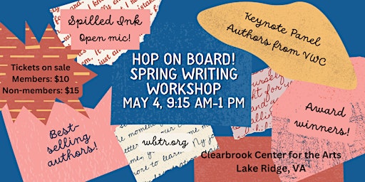 Immagine principale di Hop on Board! Spring Writing Workshop 