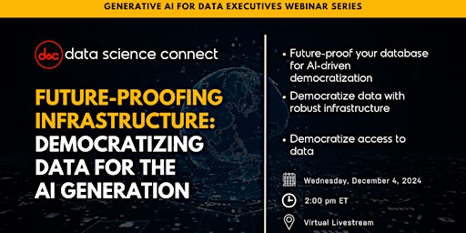 Imagen principal de Future-Proofing Infrastructure: Democratizing Data for the AI Generation