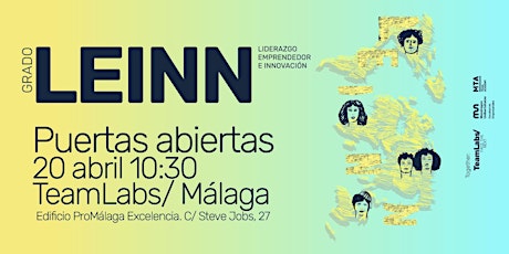 GRADO OFICIAL LEINN/ PUERTAS ABIERTAS MÁLAGA [20  ABR | 10:30] primary image