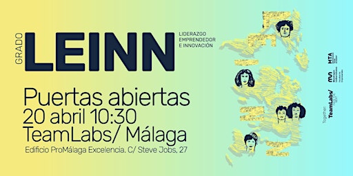 Imagen principal de GRADO OFICIAL LEINN/ PUERTAS ABIERTAS MÁLAGA [20  ABR | 10:30]